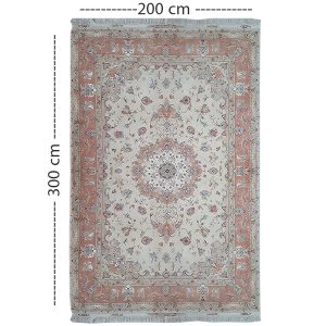 فرش دستباف 6متری گل ابریشم